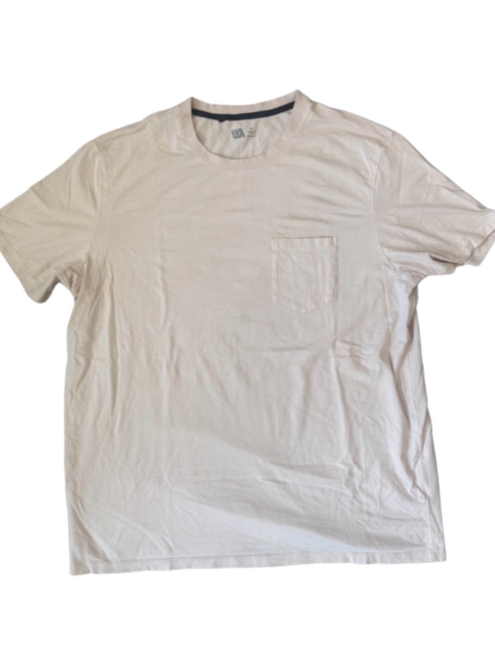 Wolaco men’s baby pink buttery soft pocket tee short sleeve XL